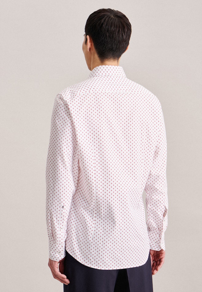 Business Shirt in Shaped with Kent-Collar in Red | Seidensticker online shop