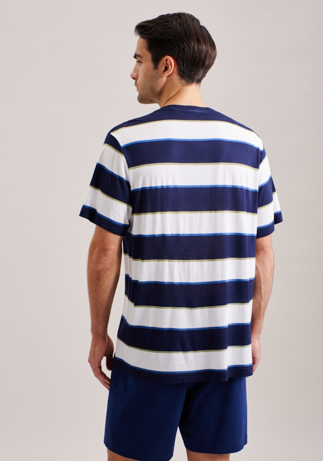 Pyjama Top in Dark Blue |  Seidensticker Onlineshop