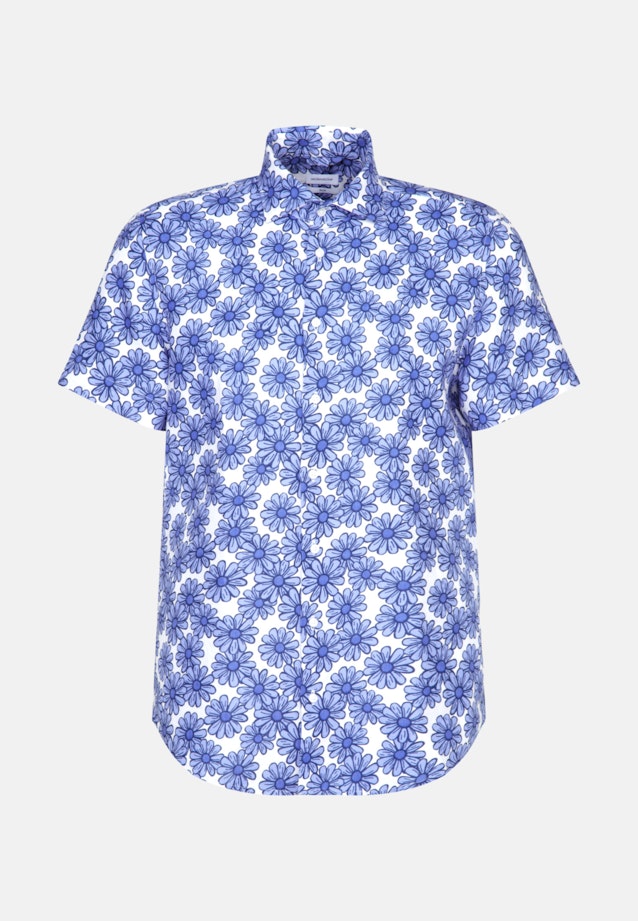 Slim Business Hemd Floral in Hellblau |  Seidensticker Onlineshop