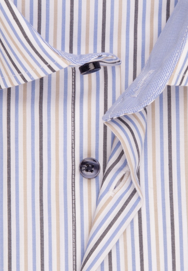 Regular Chemise d'affaires rayures in Marron |  Seidensticker Onlineshop