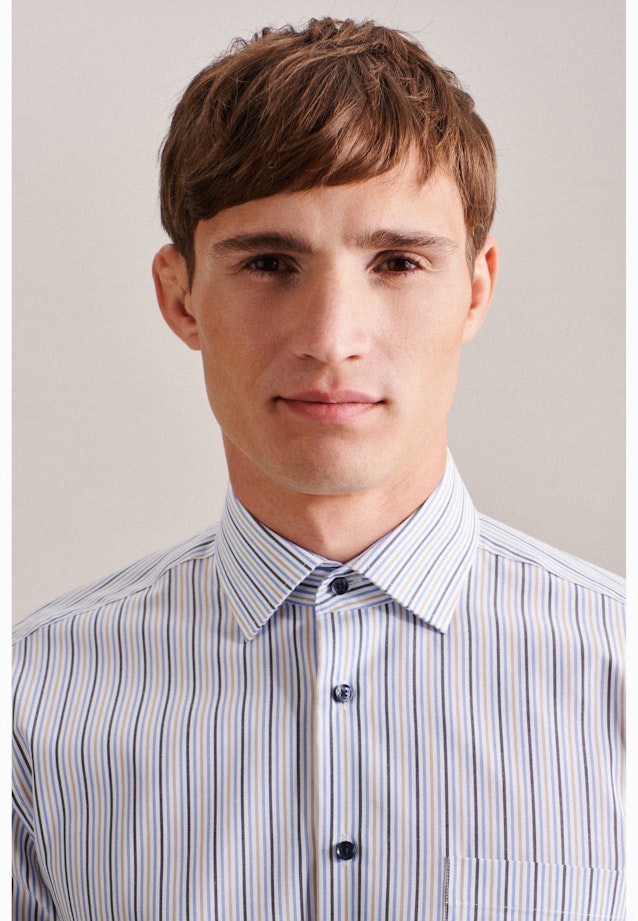 Regular Chemise d'affaires rayures in Marron |  Seidensticker Onlineshop