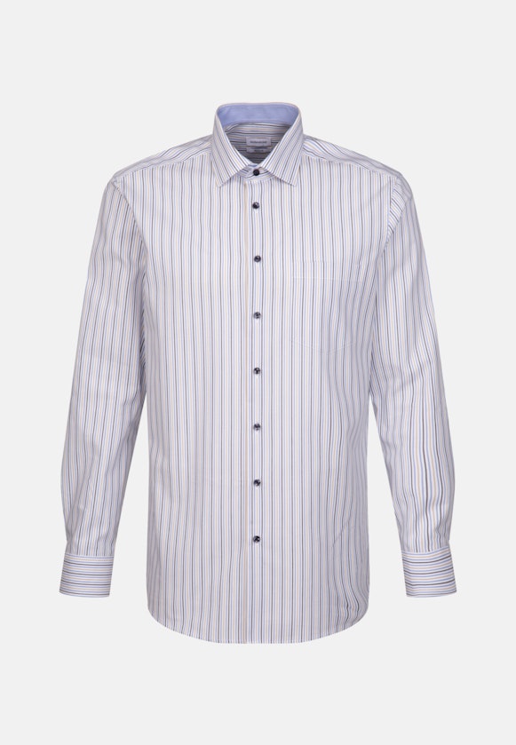 Regular Chemise d'affaires rayures in Marron |  Seidensticker Onlineshop