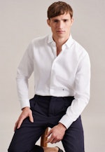 Regular Business shirt Uni in White |  Seidensticker Onlineshop