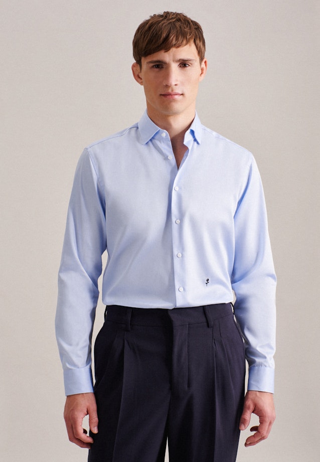 Regular Business shirt Uni in Light Blue |  Seidensticker Onlineshop