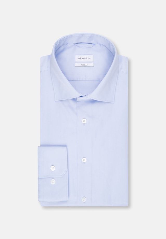 Regular Business shirt Uni in Light Blue |  Seidensticker Onlineshop