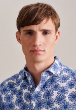Regular Business Hemd Floral in Hellblau |  Seidensticker Onlineshop