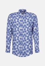 Regular Business Hemd Floral in Hellblau |  Seidensticker Onlineshop