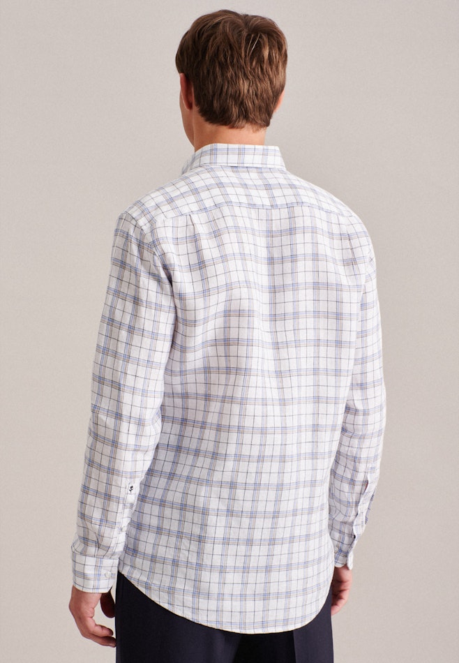 Regular Business Hemd Karo in Braun | Seidensticker Onlineshop