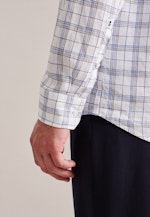 Regular Business Hemd Karo in Braun |  Seidensticker Onlineshop