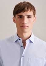 Regular Chemise d'affaires rayures in Bleu Clair |  Seidensticker Onlineshop