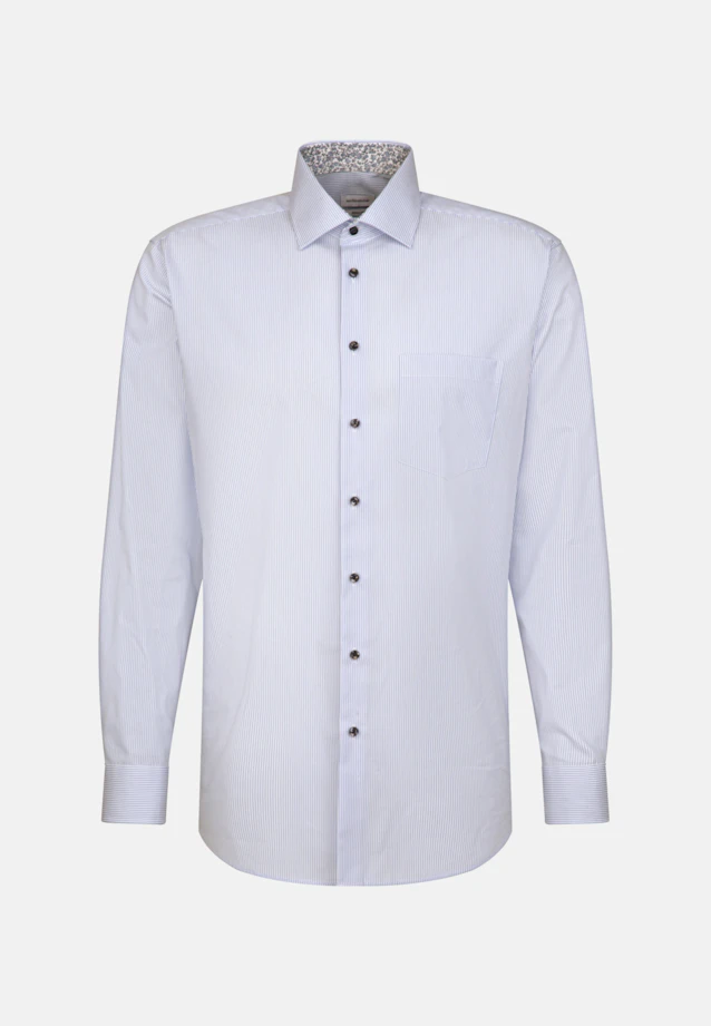 Regular Business shirt Stripe in Light Blue |  Seidensticker Onlineshop