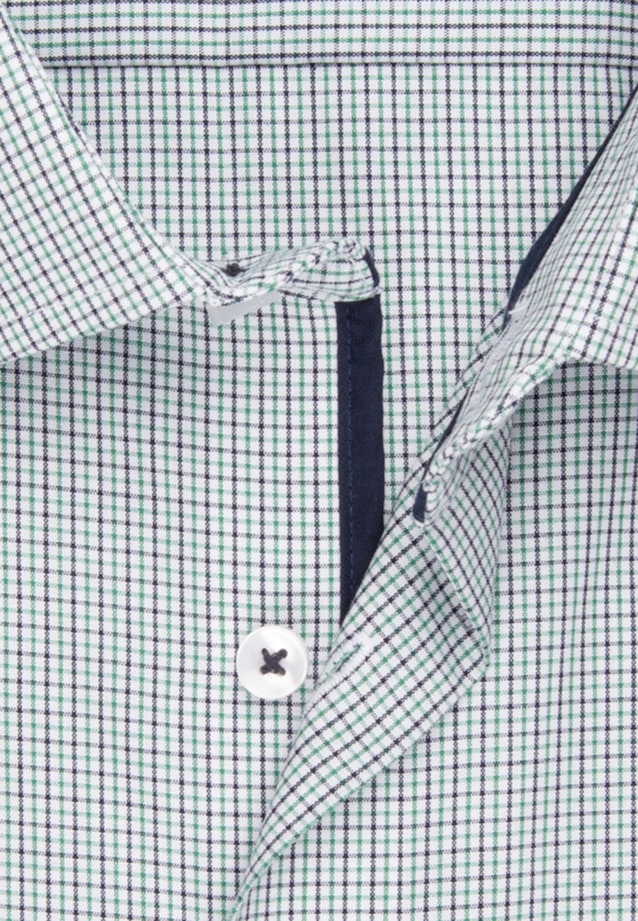 Regular Business Hemd Karo in Grün |  Seidensticker Onlineshop