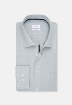 Regular Business Hemd Karo in Grün |  Seidensticker Onlineshop