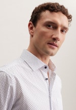 Regular Chemise d'affaires Imprimé in Bleu Clair |  Seidensticker Onlineshop