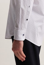 Regular Chemise d'affaires Imprimé in Bleu Clair |  Seidensticker Onlineshop