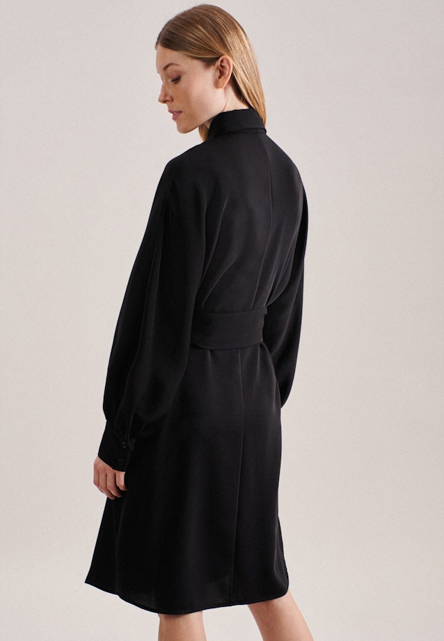 Kragen Kleid Oversized in Schwarz |  Seidensticker Onlineshop