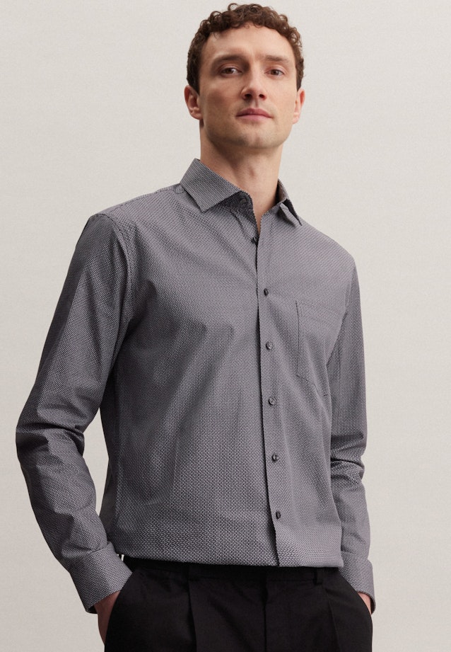 Business Shirt in Grey |  Seidensticker Onlineshop