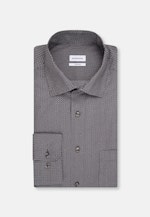 Comfort Chemise d'affaires Imprimé in Gris |  Seidensticker Onlineshop