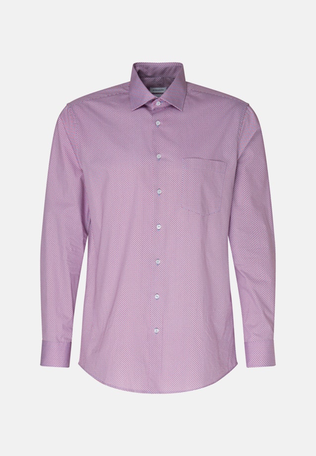 Comfort Business shirt Print in Red |  Seidensticker Onlineshop