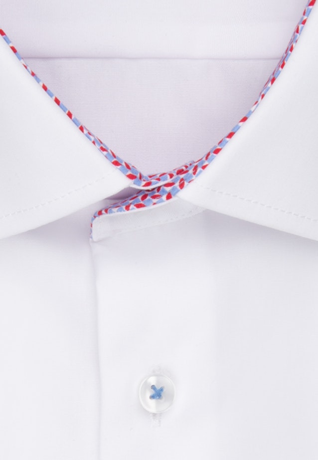 Shaped Business Hemd Uni in Weiß |  Seidensticker Onlineshop