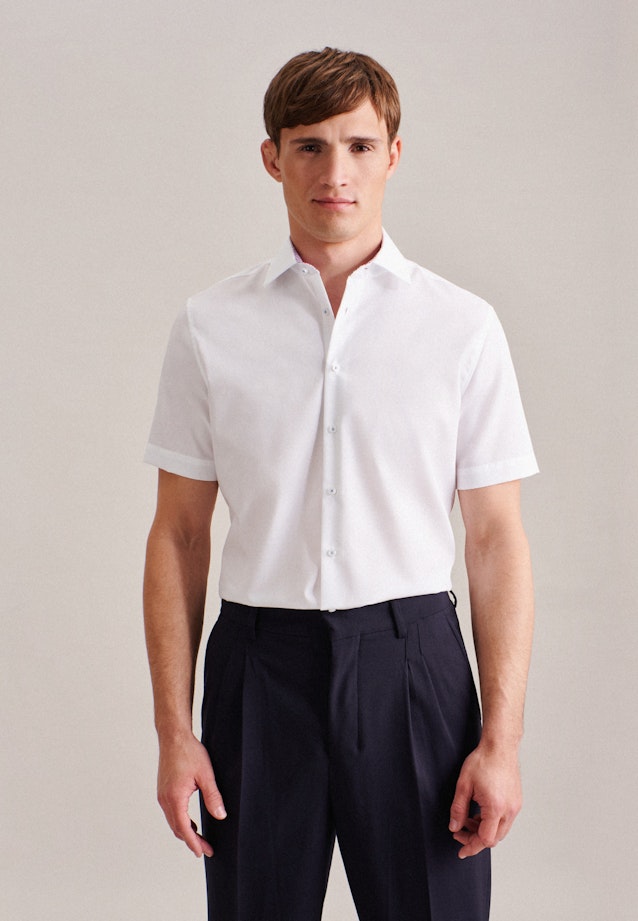 Shaped Chemise d'affaires Uni in Blanc |  Seidensticker Onlineshop