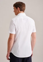 Shaped Business Hemd Uni in Weiß |  Seidensticker Onlineshop