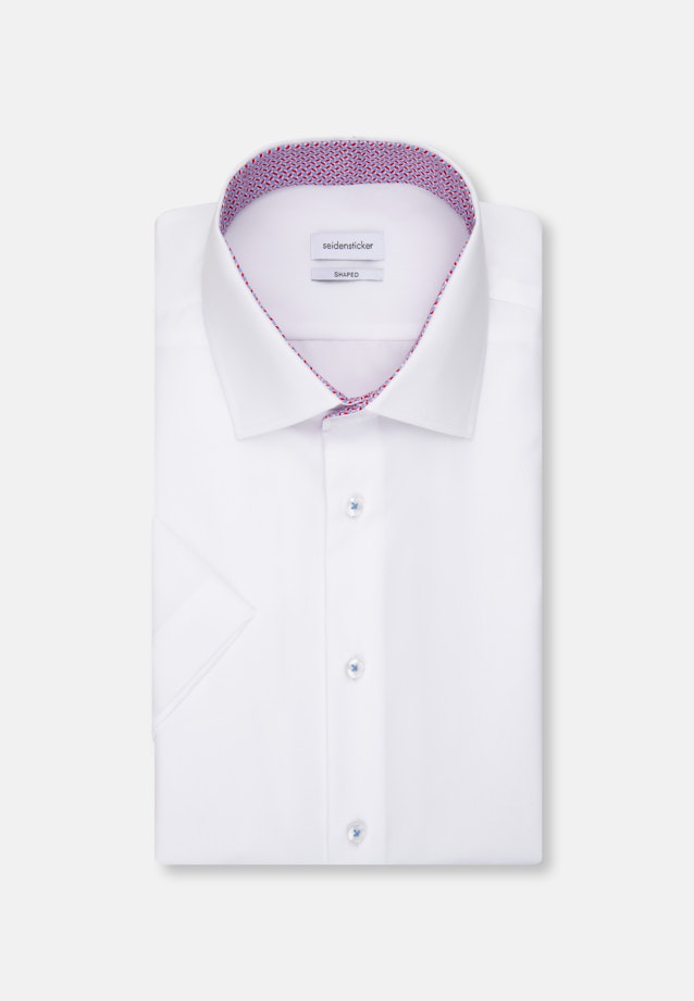 Shaped Business Hemd Uni in Weiß |  Seidensticker Onlineshop