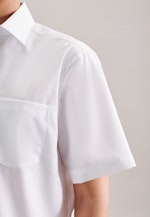 Regular Business Hemd Uni in Weiß |  Seidensticker Onlineshop