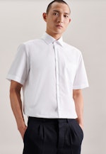 Regular Business Hemd Uni in Weiß |  Seidensticker Onlineshop