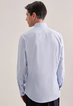 Slim Chemise d'affaires rayures in Bleu Clair |  Seidensticker Onlineshop