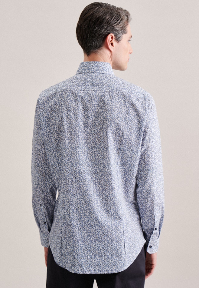 Slim Chemise Business Imprimé dans Bleu Clair | Boutique en ligne Seidensticker