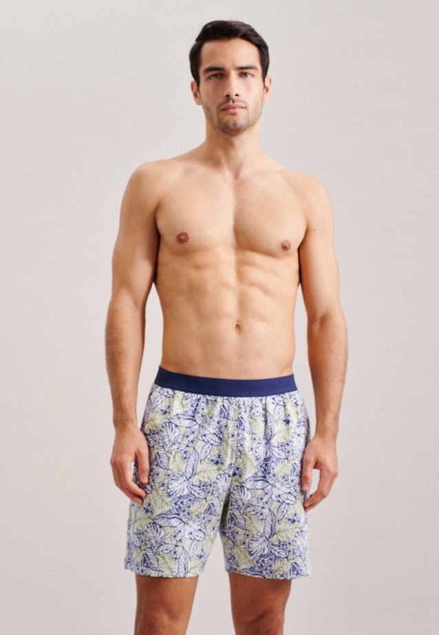 Pyjamahose aus Baumwollmischung in Grün |  Seidensticker Onlineshop