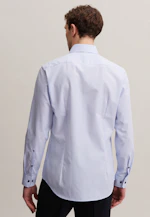 Shaped Chemise d'affaires rayures in Bleu Clair |  Seidensticker Onlineshop