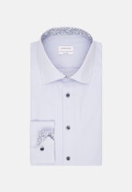 Non-iron Poplin Business Shirt in Shaped with Kent-Collar in Light Blue |  Seidensticker Onlineshop