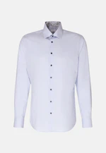 Shaped Chemise d'affaires rayures in Bleu Clair |  Seidensticker Onlineshop
