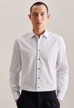 Shaped Chemise d'affaires Imprimé in Bleu Clair |  Seidensticker Onlineshop