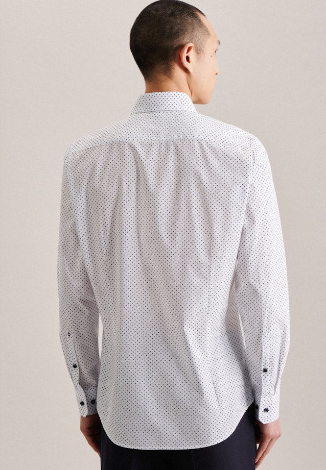 Shaped Chemise d'affaires Imprimé in Bleu Clair |  Seidensticker Onlineshop