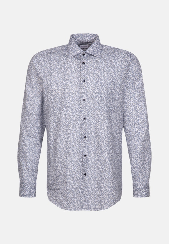 Regular Business Hemd Floral in Hellblau |  Seidensticker Onlineshop