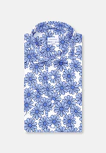 Shaped Chemise d'affaires Imprimé in Bleu Clair |  Seidensticker Onlineshop