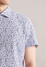 Shaped Business shirt Print in Brown |  Seidensticker Onlineshop