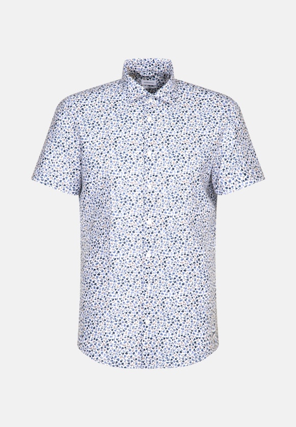 Shaped Business shirt Print in Brown |  Seidensticker Onlineshop