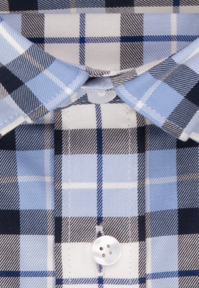Bügelfreies Twill Business Hemd in X-Slim mit Button-Down-Kragen in Dunkelblau |  Seidensticker Onlineshop