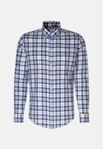 X-Slim Business Hemd Karo in Dunkelblau |  Seidensticker Onlineshop