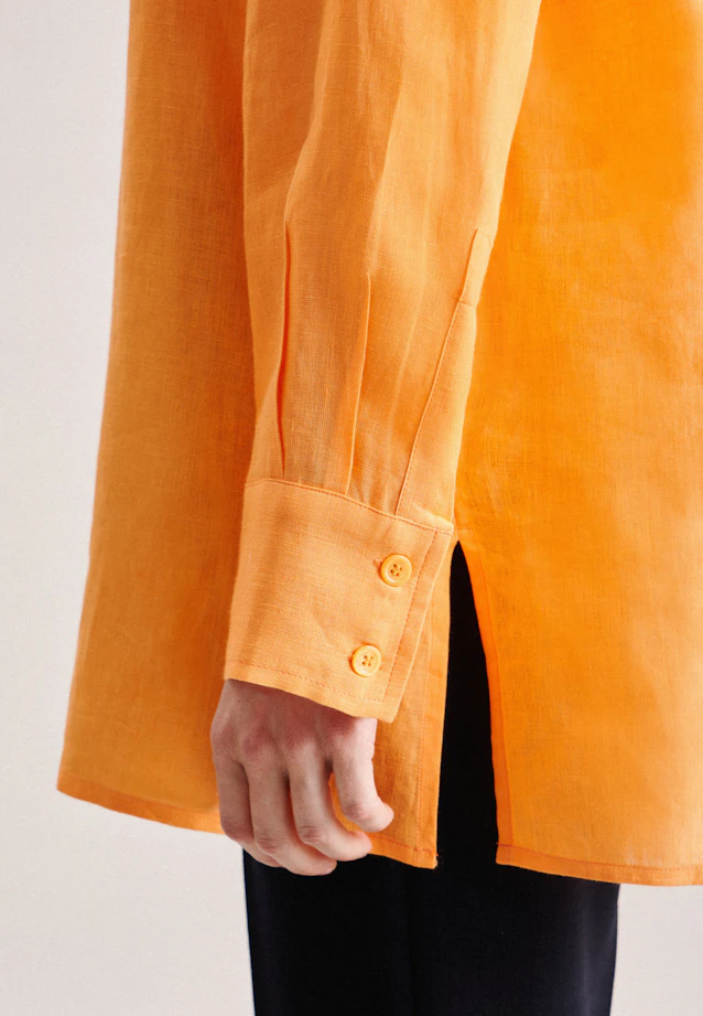 Regular Tunika Uni in Orange |  Seidensticker Onlineshop