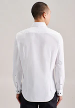 Shaped Business Hemd Uni in Weiß |  Seidensticker Onlineshop