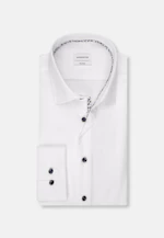 Shaped Business Hemd Uni in Weiß |  Seidensticker Onlineshop