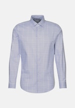 Slim Chemise d'affaires carreaux in Bleu Clair |  Seidensticker Onlineshop