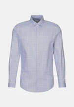 Slim Business Hemd Karo in Hellblau |  Seidensticker Onlineshop