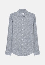 Shaped Business Hemd Druck in Dunkelblau |  Seidensticker Onlineshop