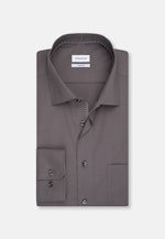 Comfort Chemise d'affaires Uni in Gris |  Seidensticker Onlineshop
